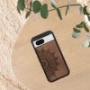 Kwmobile Google Pixel 8a tok, barna, fa/szilikon, KWM000020KV002C