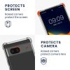 Kwmobile tok nyakpánttal Google Pixel 8a-hoz, átlátszó/fekete, szilikon, KWM000020KZ001C