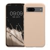 Kwmobile Google Pixel 8a tok, krémszínű, szilikon, KWM000020LB003C