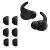 db Kwmobile cserehegy készlet Beats Fit Pro készülékhez, fekete, szilikon, KWM0000259Q001C