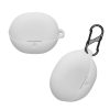 Kwmobile fejhallgató tok SoundPEATS-hez Clear, fehér, szilikon, KWM0000259W001C
