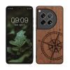 Kwmobile tok OnePlus 12 telefonhoz, barna, fa, KWM000022QB001C