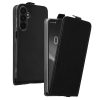 Kwmobile tok Samsung Galaxy A25 telefonhoz, fekete, Eco bőr, KWM000021ON001C