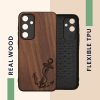 Kwmobile tok Samsung Galaxy A55-höz, barna, fa, KWM000021PL004C