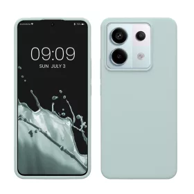   Kwmobile tok Xiaomi Redmi Note 13 Pro 5G/Poco X6 telefonhoz, világoszöld, szilikon, KWM000020LF005C
