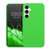 Kwmobile tok Samsung Galaxy A35-höz, zöld, szilikon, KWM000021PA009C
