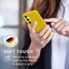 Kwmobile tok Samsung Galaxy A35-höz, sárga, szilikon, KWM000021PA010C