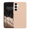 Kwmobile tok Samsung Galaxy A35-höz, krémszínű, szilikon, KWM000021PB015C