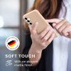 Kwmobile tok Samsung Galaxy A35-höz, krémszínű, szilikon, KWM000021PB015C