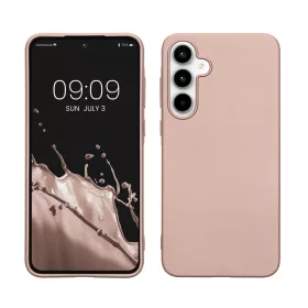   Kwmobile tok Samsung Galaxy A35-höz, rózsaszín, szilikon, KWM000021PC001C