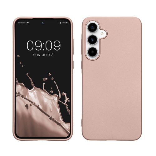 Kwmobile tok Samsung Galaxy A35-höz, rózsaszín, szilikon, KWM000021PC001C