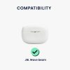 Kwmobile fejhallgató tok JBL Wave Beamhez, fehér, szilikon, KWM000024YQ003C