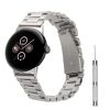 Kwmobile szíj Google Pixel Watch 2/Pixel órához, ezüst, acél, KWM000025AC001C