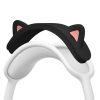 Kwmobile tok Apple AirPods Maxhez, fekete/rózsaszín, szilikon, KWM000025AD002C