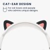 Kwmobile tok Apple AirPods Maxhez, fekete/rózsaszín, szilikon, KWM000025AD002C
