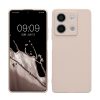 Kwmobile tok Xiaomi Redmi Note 13-hoz, krémszínű, szilikon, KWM000020LK002C