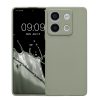 Kwmobile tok Xiaomi Redmi Note 13-hoz, zöld, szilikon, KWM000020LK003C