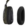 2 db-os Kwmobile fülpárna TurtleBeach Beach Recon 70, fekete/fehér, hálós, KWM000025AK001C