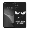 Kwmobile tok Samsung Galaxy A05s készülékhez, fekete/fehér, szilikon, KWM000021PY001C