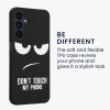 Kwmobile tok Samsung Galaxy A25 telefonhoz, fekete/fehér, szilikon, KWM000021QB001C