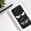 Kwmobile tok Samsung Galaxy A25 telefonhoz, fekete/fehér, szilikon, KWM000021QB001C