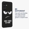 Kwmobile tok Samsung Galaxy S24, fekete/fehér, szilikon, KWM000021QE001C