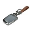 Kwmobile autós kulcstartó BMW 4 gomboshoz - Smart Key, barna/szürke, cink, KWM000025BX001C
