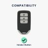 Kwmobile autókulcs fedél Honda 3 gombokhoz, kék, szilikon, KWM000025CM002C
