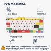 Kwmobile billentyűzet matrica Apple MacBook Air M1 13" (2020), többszínű, műanyag, KWM000025CQ001C