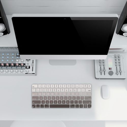 Kwmobile billentyűzet matrica Apple Magic billentyűzethez, többszínű, műanyag, KWM000025CS002C