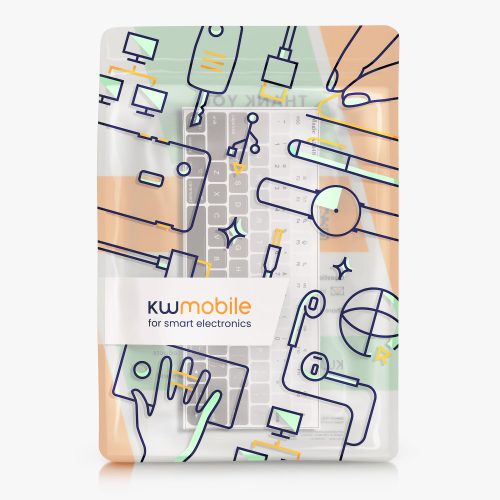 Kwmobile billentyűzet matrica Apple Magic billentyűzethez, többszínű, műanyag, KWM000025CS002C