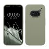 Kwmobile tok Nothing Phone 2a/Phone 2a Plus készülékhez, világoszöld, szilikon, KWM000020LP003C