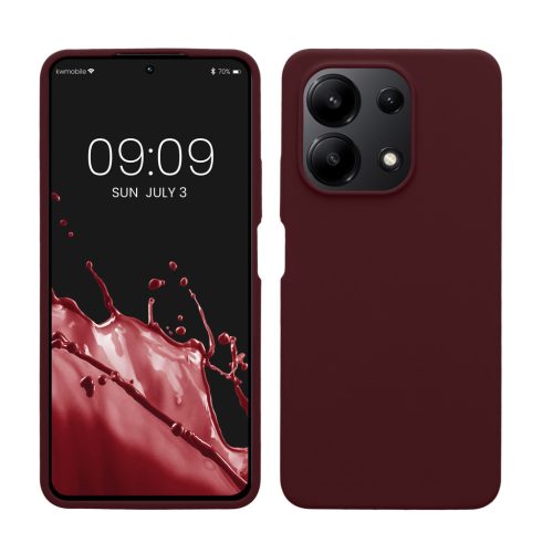 Kwmobile tok Xiaomi Redmi Note 13-hoz, lila, szilikon, KWM000020LS004C