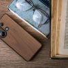 Kwmobile tok Xiaomi Redmi Note 13-hoz, barna, fa/szilikon, KWM000020LU001C