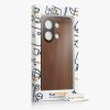 Kwmobile tok Xiaomi Redmi Note 13-hoz, barna, fa/szilikon, KWM000020LU001C