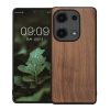 Kwmobile tok Xiaomi Redmi Note 13 Pro-hoz, barna, fa/szilikon, KWM000020LV001C