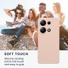Kwmobile tok Xiaomi Redmi Note 13 Pro-hoz, krémszínű, szilikon, KWM000020LY002C