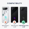 Kwmobile tok Asus ROG Phone 8 Pro telefonhoz, átlátszó, szilikon, KWM000022QI001C