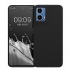 Kwmobile tok Motorola Moto G34-hez, fekete, szilikon, KWM000022QS001C