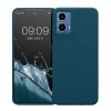 Kwmobile tok Motorola Moto G34-hez, zöld, szilikon, KWM000022QS002C