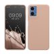 Kwmobile tok Motorola Moto G34-hez, világos rózsaszín, szilikon, KWM000022QS003C