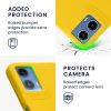 Kwmobile tok Motorola Moto G34-hez, sárga, szilikon, KWM000022QS005C