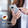 Kwmobile Google Pixel 8 tok, világoskék, szilikon, KWM0000208H017C