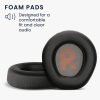 db-os Kwmobile fülpárna JBL Quantum 300/Quantum 200-hoz, fekete, Eco-bőr, KWM000025CV001C