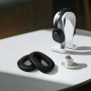 db Kwmobile fülpárna készlet Logitech G Astro A30-hoz, fekete, ökobőr, KWM000025CZ001C