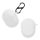 Kwmobile fejhallgató tok Google Pixel Buds A Serieshez, fehér, szilikon, KWM000025DK002C