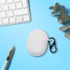 Kwmobile fejhallgató tok Google Pixel Buds A Serieshez, fehér, szilikon, KWM000025DK002C