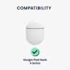 Kwmobile fejhallgató tok Google Pixel Buds A Serieshez, zöld, szilikon, KWM000025DK004C