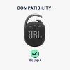 Kwmobile tok JBL Clip 4, narancs, szilikon, KWM0000181U003C