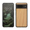 Kwmobile Google Pixel 8 tok, barna, fa/szilikon, KWM0000208X003C